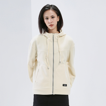 Μπουφάν φλίς σε στυλ cardigan, Unisex, ύφασμα Shaker Fleece, επένδυση Shaker Fleece, για χειμώνα