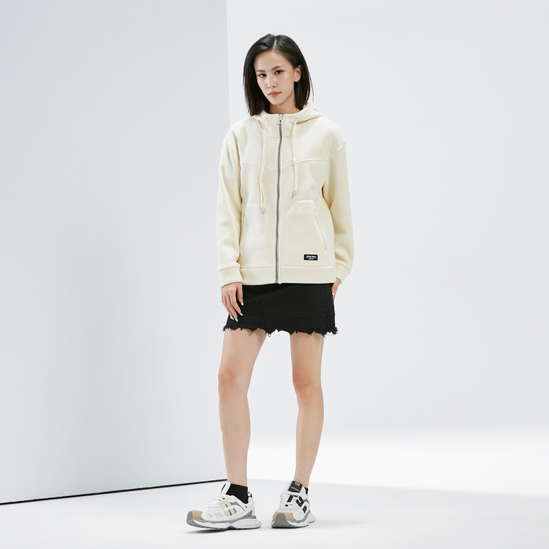 Μπουφάν φλίς σε στυλ cardigan, Unisex, ύφασμα Shaker Fleece, επένδυση Shaker Fleece, για χειμώνα