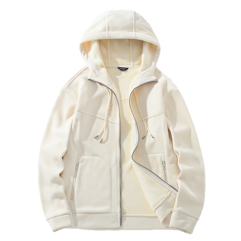 Μπουφάν φλίς σε στυλ cardigan, Unisex, ύφασμα Shaker Fleece, επένδυση Shaker Fleece, για χειμώνα