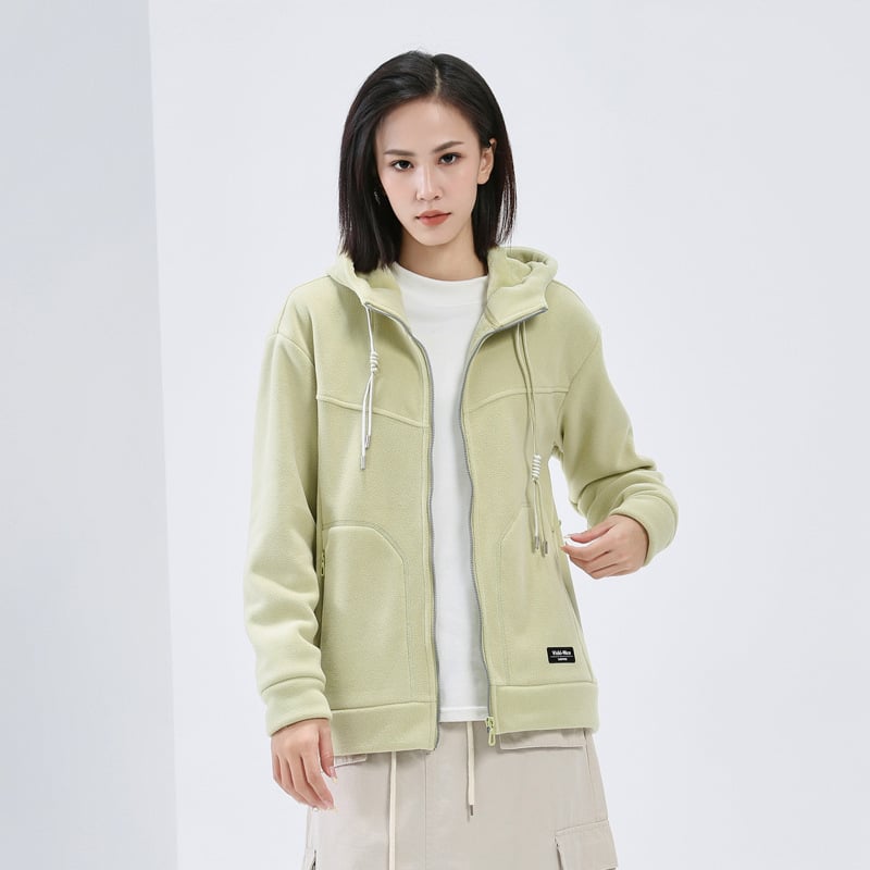 Μπουφάν φλίς σε στυλ cardigan, Unisex, ύφασμα Shaker Fleece, επένδυση Shaker Fleece, για χειμώνα