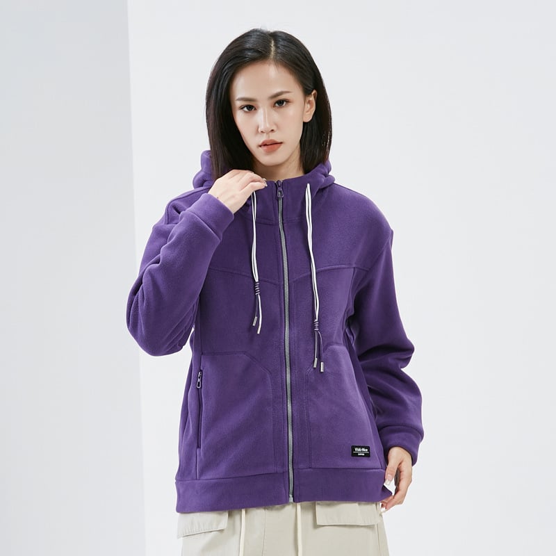 Μπουφάν φλίς σε στυλ cardigan, Unisex, ύφασμα Shaker Fleece, επένδυση Shaker Fleece, για χειμώνα