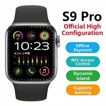 Išmanusis laikrodis su žingsnių skaitikliu, širdies ritmu, kraujospūdžio ir gliukozės kraujyje NFC mokėjimu