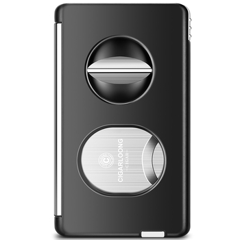 Cigarlong szivarvágó, rozsdamentes acél, modell CE-25GY, egyszerű dizájn