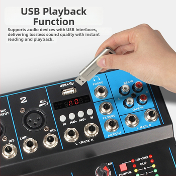 J.I.Y F4 keverőpult, 8 csatornás, SDI interfész