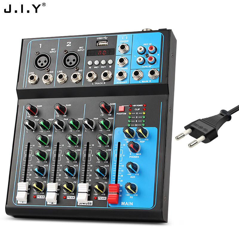 J.I.Y F4 keverőpult, 8 csatornás, SDI interfész