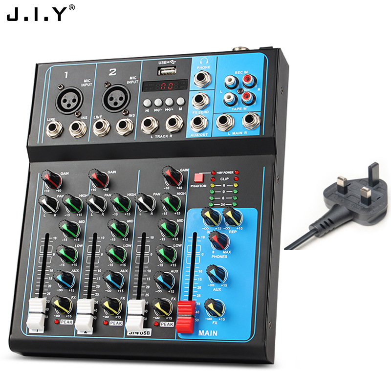 J.I.Y F4 keverőpult, 8 csatornás, SDI interfész