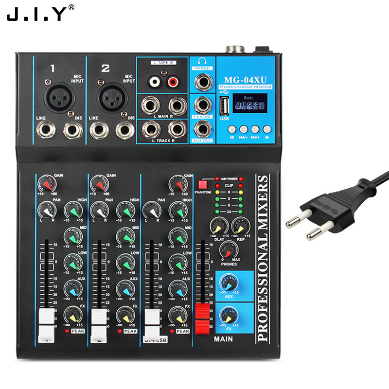 J.I.Y F4 keverőpult, 8 csatornás, SDI interfész