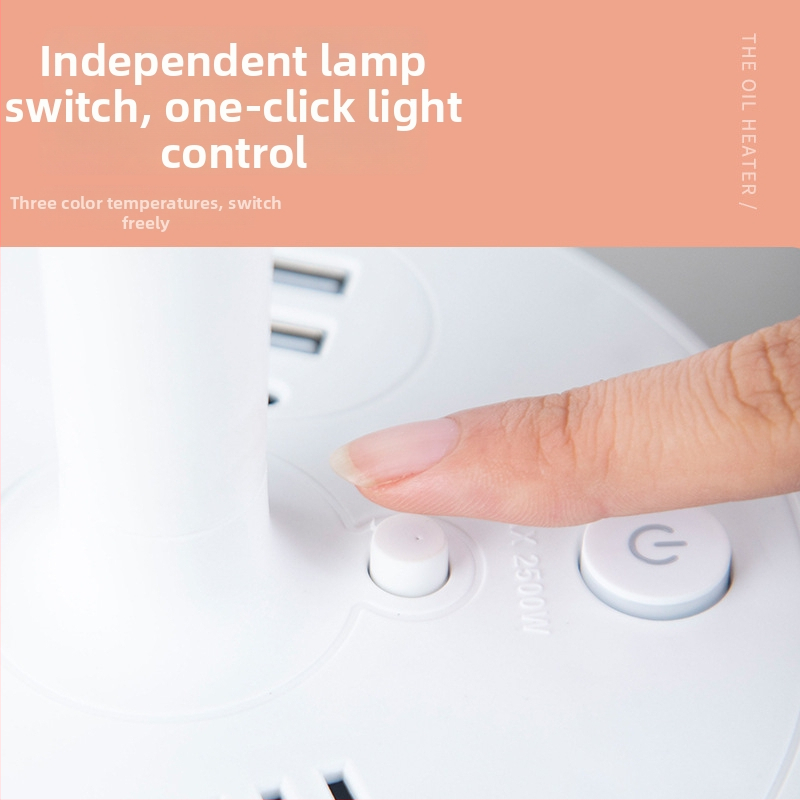 Daudzfunkcionāla galda lampa ar iebūvētu kontaktu joslu, USB uzlādes portu, LED acīm draudzīgu nakts gaismu un uzglabāšanas funkciju