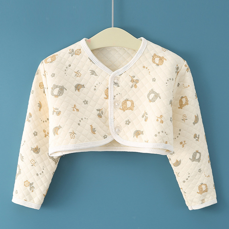 Laste õla soojendi puuvillast/poliestermaterjalist, fleece vooder, paksendatud