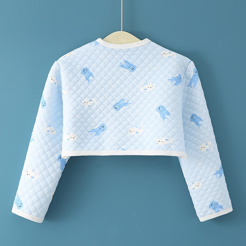 Laste õla soojendi puuvillast/poliestermaterjalist, fleece vooder, paksendatud