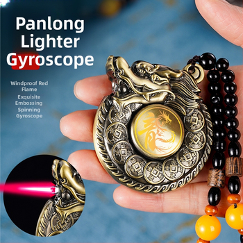 Metāla butāna aizdedzinātājs, mūsdienīgs minimālisma stils, atkārtoti lietojams.