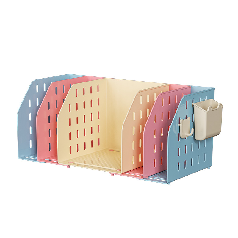 Επεκτεινόμενη βάση βιβλίων γραφείου — μονοεπίπεδη αποθήκευση, χωρίς εγκατάσταση, οργανωτής ανάγνωσης γραφείου