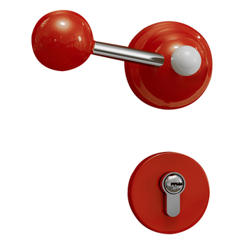 BAGB Ding Dong kilincs zár, cink ötvözet + 304 rozsdamentes acél, belső ajtókhoz, hálószobaajtókhoz, fa és üvegajtókhoz