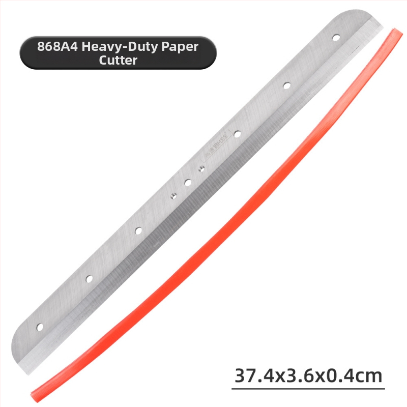 Lama de înlocuire pentru tăietorul de hârtie manual greu – metal, Model A3/A4, compatibil cu 868A3/868A4/858A3/858A4