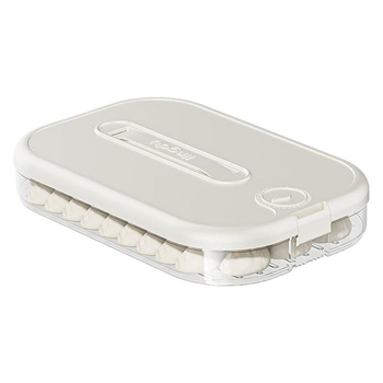 Koldūnų laikymo dėžutė, daugiasluoksnis šviežumo išsaugojimo dizainas, maisto kokybės plastikas, uždara, šaldymui skirta