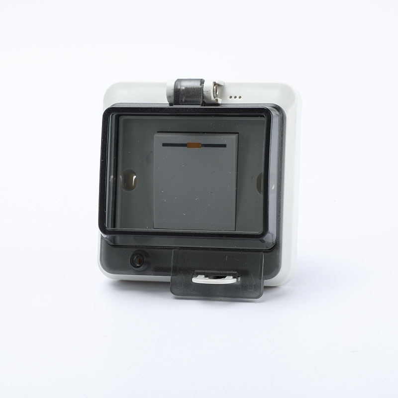 86-tipīga slēpta ūdensdroša integrētā strāvas kontaktligzda sienas montāžai, paredzēta vannas istabai un ārējai lietošanai