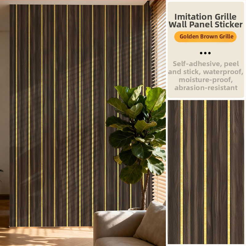 Savarankiškai lipanti tinklo rašto tapetė televizoriaus fono ir svetainės, PVC, atspari vandeniui, dėmėms, drėgmei, modernus minimalistinis stilius