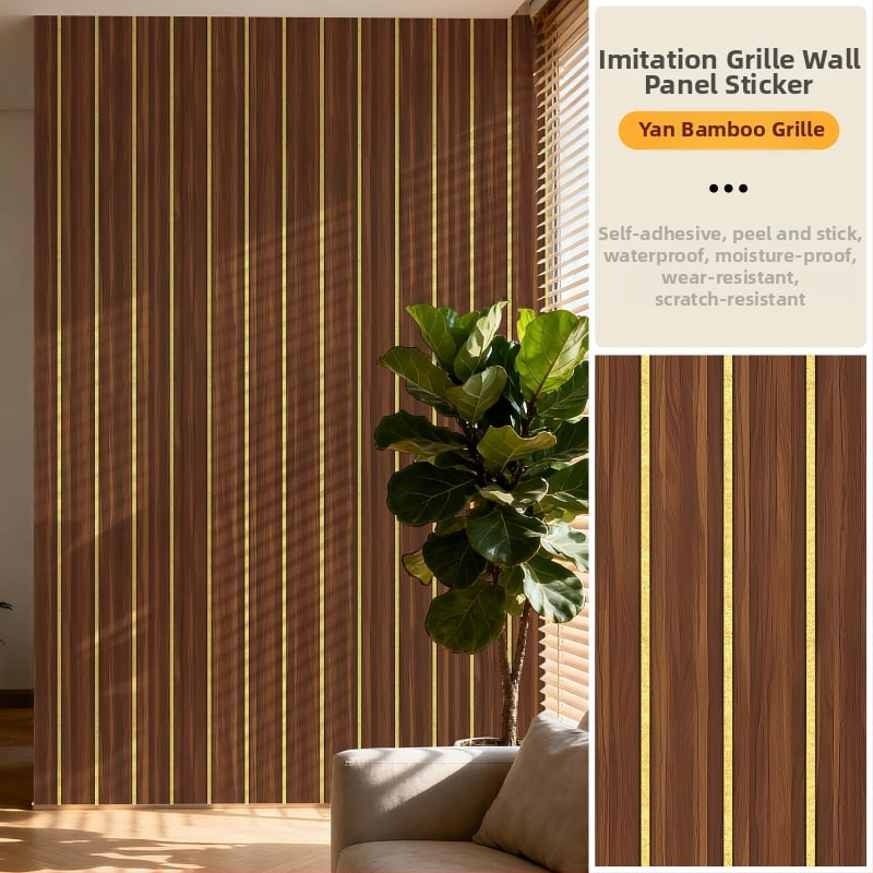 Savarankiškai lipanti tinklo rašto tapetė televizoriaus fono ir svetainės, PVC, atspari vandeniui, dėmėms, drėgmei, modernus minimalistinis stilius