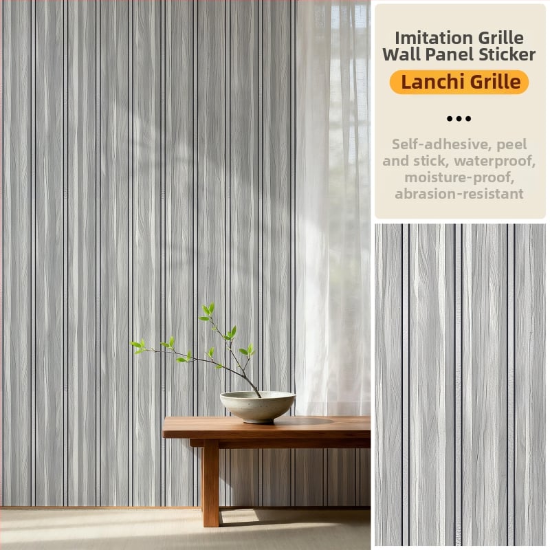 Savarankiškai lipanti tinklo rašto tapetė televizoriaus fono ir svetainės, PVC, atspari vandeniui, dėmėms, drėgmei, modernus minimalistinis stilius