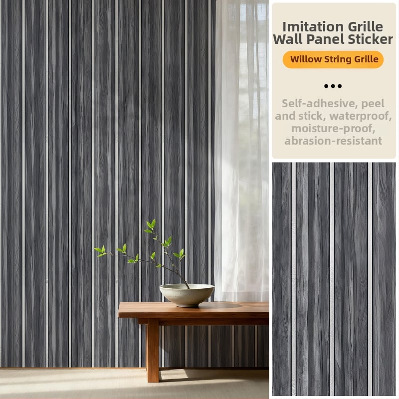 Savarankiškai lipanti tinklo rašto tapetė televizoriaus fono ir svetainės, PVC, atspari vandeniui, dėmėms, drėgmei, modernus minimalistinis stilius