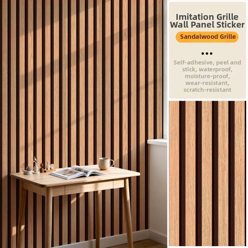 Savarankiškai lipanti tinklo rašto tapetė televizoriaus fono ir svetainės, PVC, atspari vandeniui, dėmėms, drėgmei, modernus minimalistinis stilius