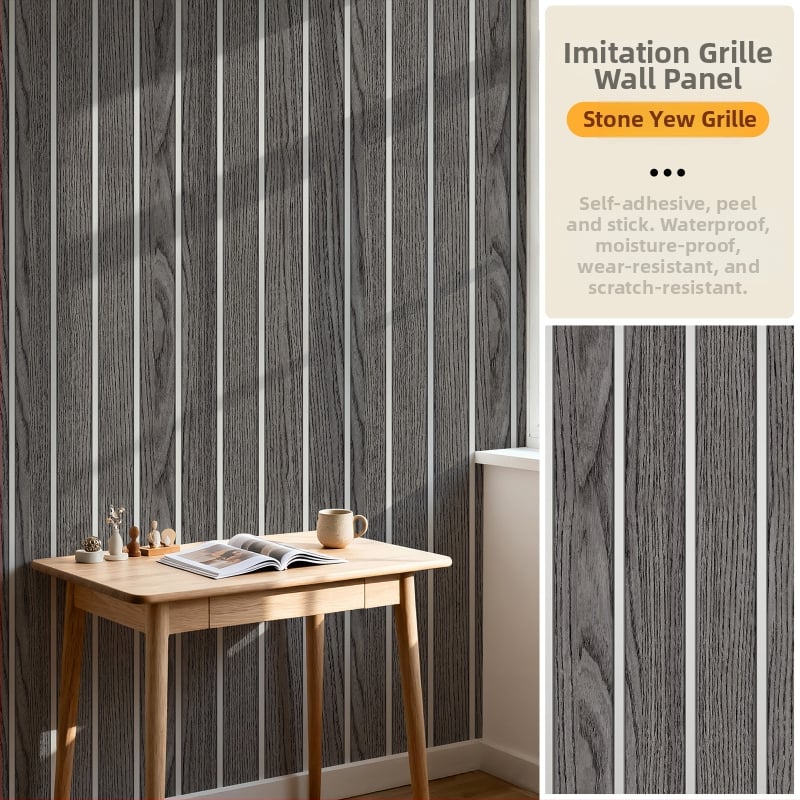 Savarankiškai lipanti tinklo rašto tapetė televizoriaus fono ir svetainės, PVC, atspari vandeniui, dėmėms, drėgmei, modernus minimalistinis stilius