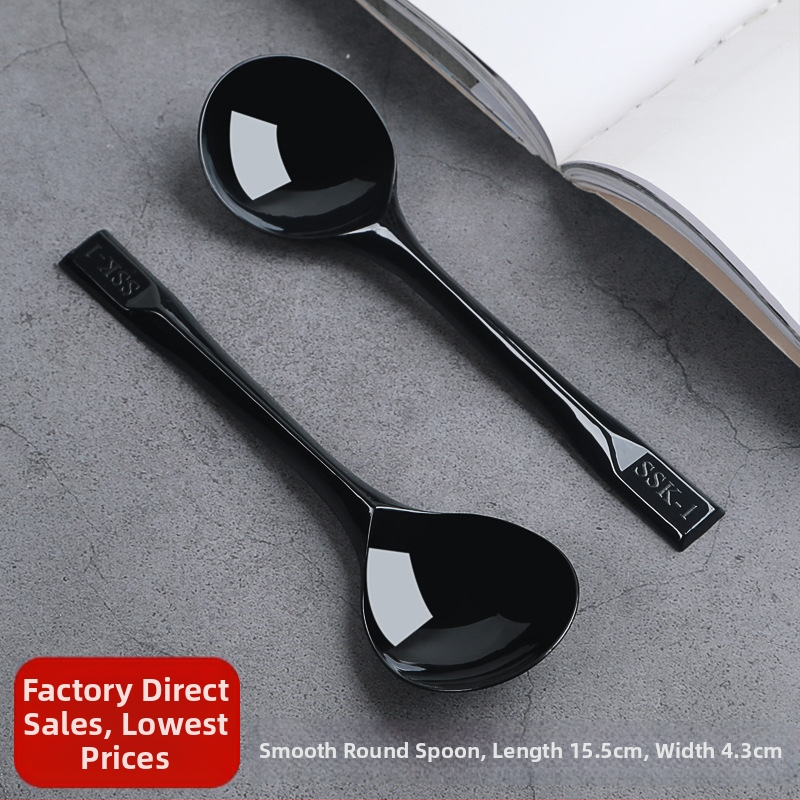 Jednorázová plastová lyžička s hrubým dizajnom v tvare korytnačky, na ovocie, dezert a zmrzlinu, vhodná do mikrovlnky, prispôsobenie k dispozícii