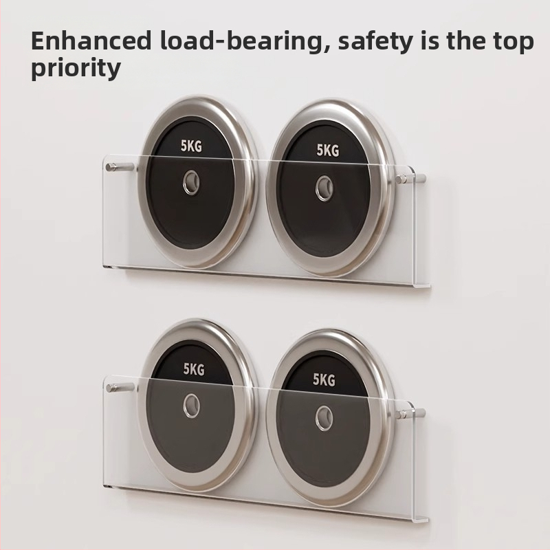 Sieninis nematomas knygų laikiklis, akrilas, U formos, be gręžimo, šiuolaikinis minimalistinis stilius