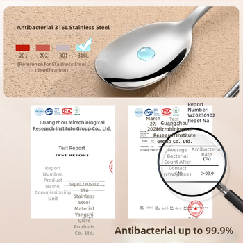 316 nerūdijančio plieno vaikų stalo įrankių rinkinys – vienam asmeniui, 3 dalys (valgomosios lazdelės, šaukštas, šakutė) su nešiojama laikymo dėžute, veidrodinis paviršius, nordinis stilius, 2024 m. pristatymas, pritaikymas galimas