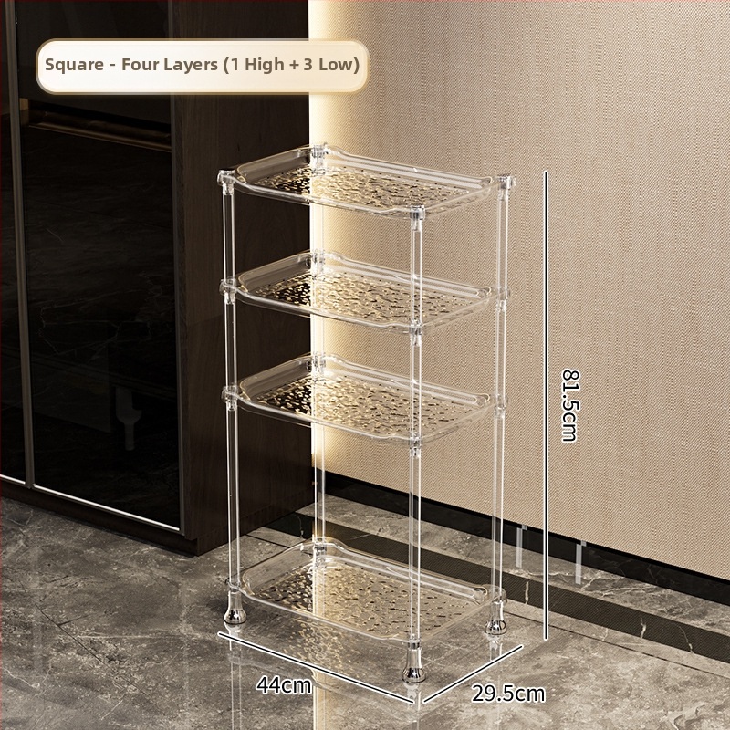 Kampinis laikymo stovas vonios kambariui ir svetainei, plastikas, daugiaaukštis, lengvas prabangos stilius, daugiafunkcinis, modeliai SW8523, SW8524, SW8525, SW8523A, SW8524A, SW8323, SW8324