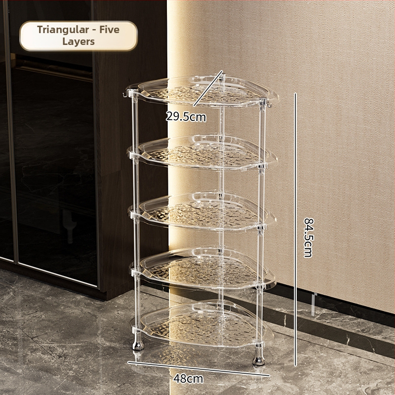 Kampinis laikymo stovas vonios kambariui ir svetainei, plastikas, daugiaaukštis, lengvas prabangos stilius, daugiafunkcinis, modeliai SW8523, SW8524, SW8525, SW8523A, SW8524A, SW8323, SW8324