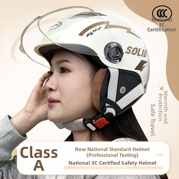 Elektrinių transporto priemonių šalmas, pusės tipo, ABS, 3C GB811-2022A sertifikatas, universalus, visoms sezonoms