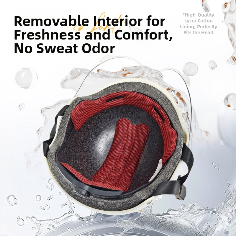 Elektrisko transportlīdzekļu pusķivere, ABS, 3C GB811-2022A sertifikāts, universāls, visu sezonu