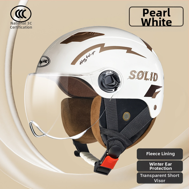 Elektrinių transporto priemonių šalmas, pusės tipo, ABS, 3C GB811-2022A sertifikatas, universalus, visoms sezonoms