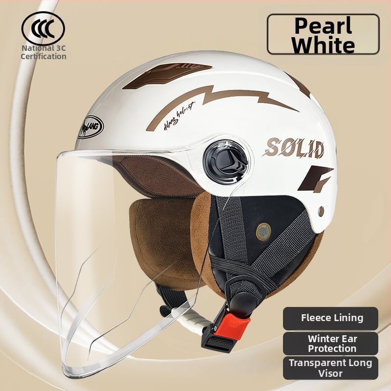 Elektrinių transporto priemonių šalmas, pusės tipo, ABS, 3C GB811-2022A sertifikatas, universalus, visoms sezonoms