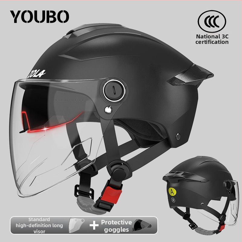 ABS pusšalmas šalmas elektromobiliems – 3C sertifikatas, suaugusiems, kasdieniams važiavimams