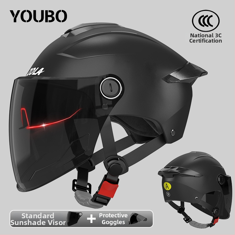 ABS pusšalmas šalmas elektromobiliems – 3C sertifikatas, suaugusiems, kasdieniams važiavimams