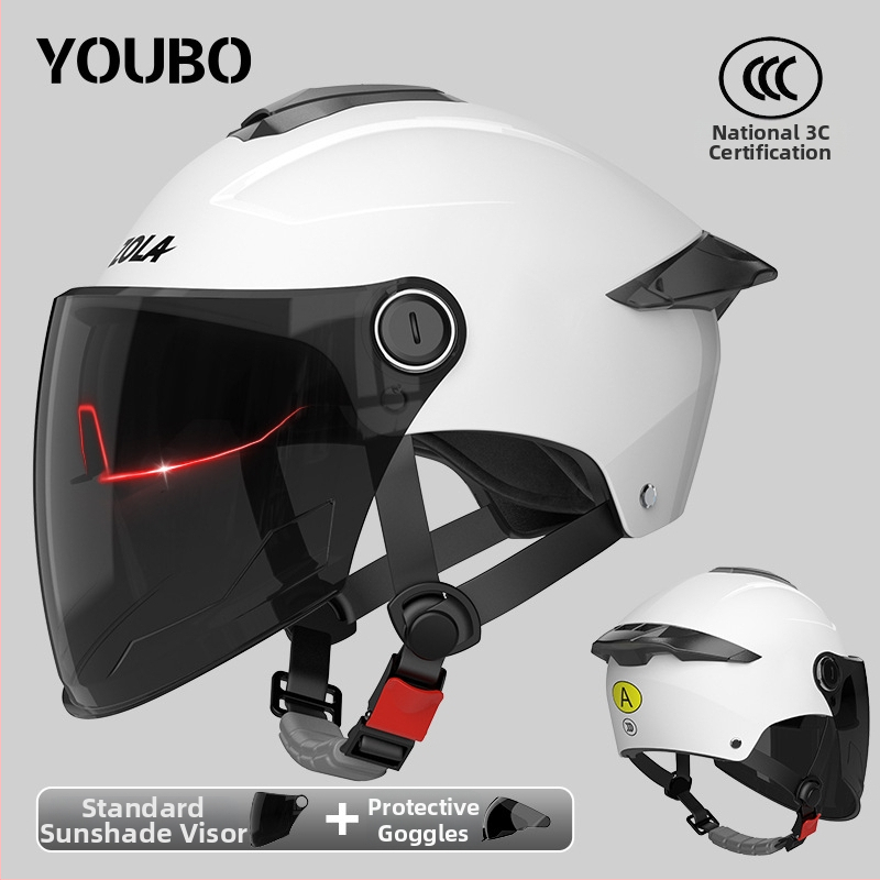 ABS pusšalmas šalmas elektromobiliems – 3C sertifikatas, suaugusiems, kasdieniams važiavimams