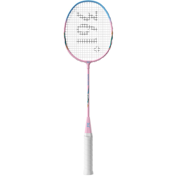 Badmintono raketė 361°, korpusas iš geležies lydinio, svoris 95–100 g, rankenos storis G2, tiesus velenas