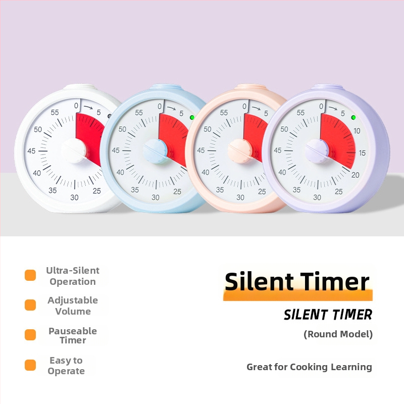 Visuaalne taimer lastele loendamise ja alarmiga — ruudukujuline ABS-korpus, kvartsliikumine, analoog- ja digitaalne ekraan, kronograaf