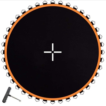 Trampolino tinklo audinys su elastingu PP šuolio kilimėliu, Modelis 111, Prekė 616, Skirta vaikams, Pritaikoma