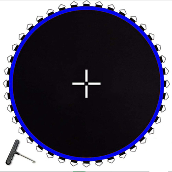 Trampolino tinklo audinys su elastingu PP šuolio kilimėliu, Modelis 111, Prekė 616, Skirta vaikams, Pritaikoma