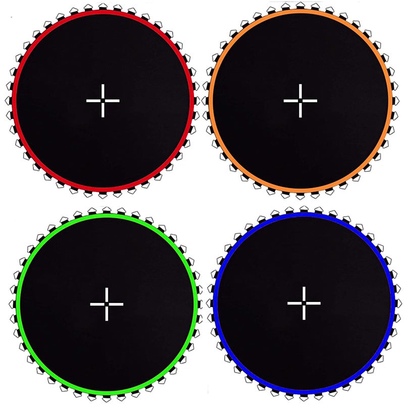 Trampolino tinklo audinys su elastingu PP šuolio kilimėliu, Modelis 111, Prekė 616, Skirta vaikams, Pritaikoma