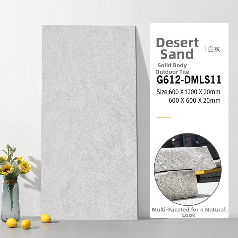 Viso kūno kvarcinė plytelė su akmens imitacija, matinė paviršiaus, prieš slydimą, atspari dėvėjimui