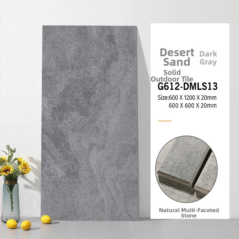 Viso kūno kvarcinė plytelė su akmens imitacija, matinė paviršiaus, prieš slydimą, atspari dėvėjimui