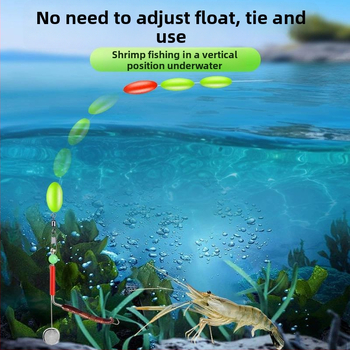 Dubultā āķa zvejas rigs ar svina galvu, paredzēts upes garnētēm un vēžiem