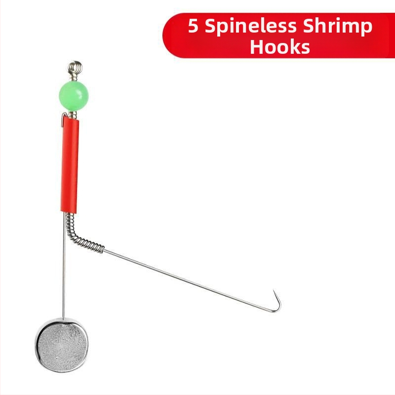 Dubultā āķa zvejas rigs ar svina galvu, paredzēts upes garnētēm un vēžiem