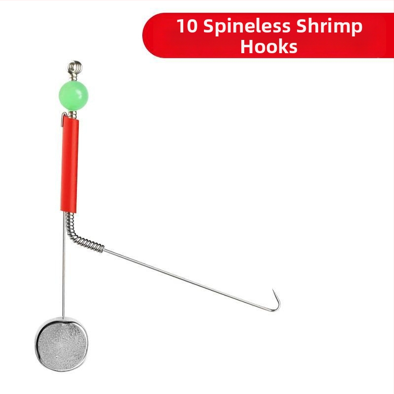 Dubultā āķa zvejas rigs ar svina galvu, paredzēts upes garnētēm un vēžiem