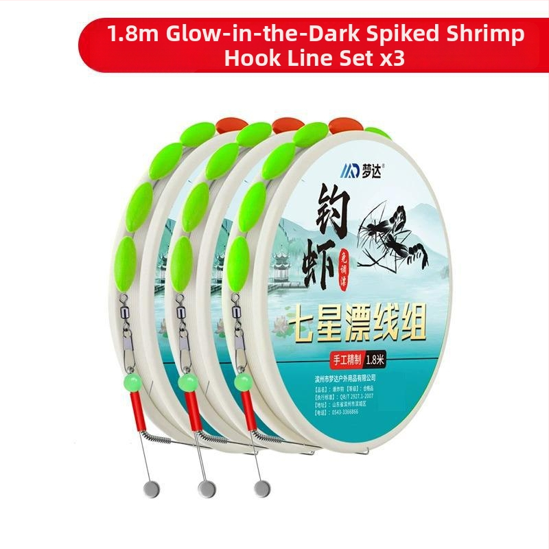 Dubultā āķa zvejas rigs ar svina galvu, paredzēts upes garnētēm un vēžiem