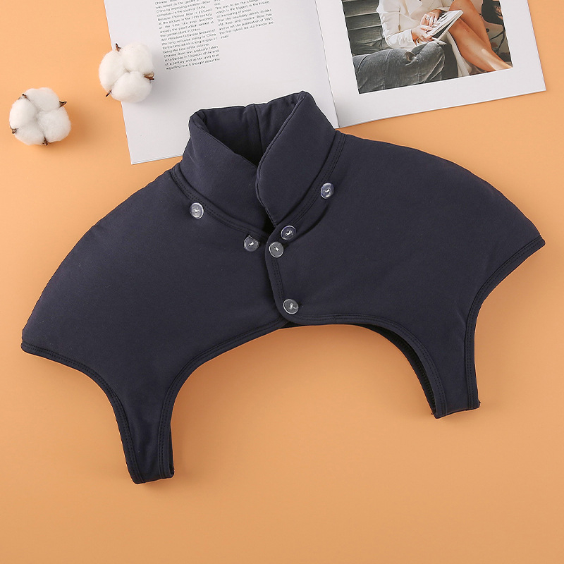 Šal za ramena s toplom podstavom, zaštita ramena i vrata, pogodno za spavanje, universalno za dom i kućni ured; glavni materijal: pamuk izvana i iznutra, punilo od svile vlakana